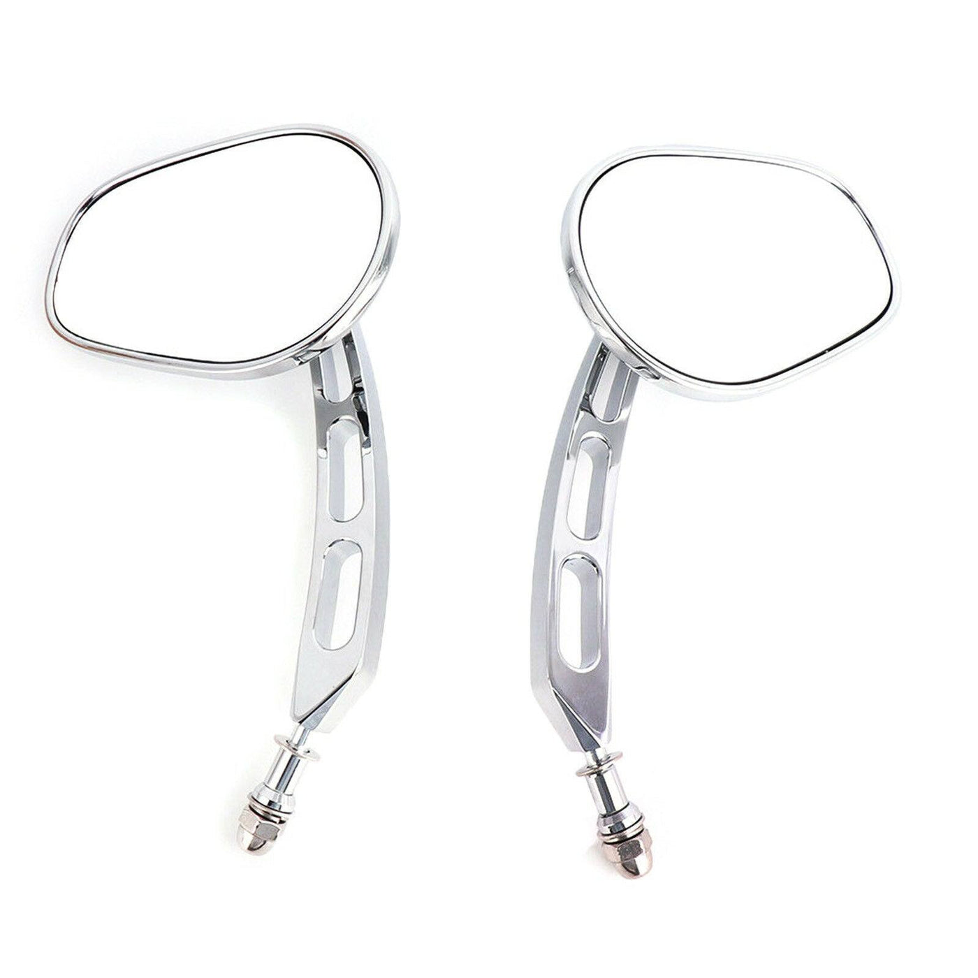 For Harley Davidson Electra Glide Classic Chrome Rear View Side Mirrors Custom - Moto Life Products