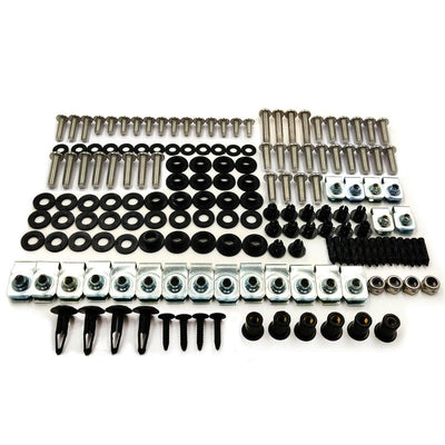 Complete Screws Chrome Fairing Bolt Kit Fit For YAMAHA YZF R1 2004-2006 2005 - Moto Life Products