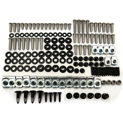 Complete Screws Chrome Fairing Bolt Kit Fit For YAMAHA YZF R1 2004-2006 2005 - Moto Life Products