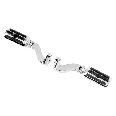 Chrome Footpegs Footrest Bracket Mount Fit For Harley Electra Street Glide 93-22 - Moto Life Products