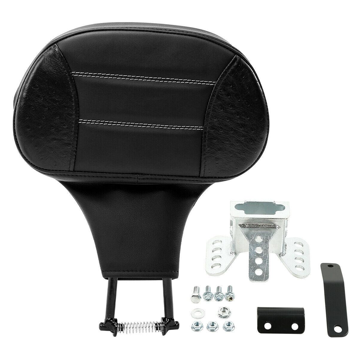Driver Rider Backrest Pad Fit For Harley Touring Electra Street Road Tri Glide - Moto Life Products
