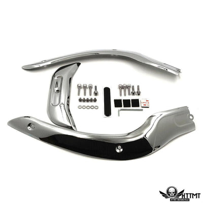 Chrome Windshield Windscreen Trim Kit For Harley Road Glide 04-13 FLTR EFI FLTRI - Moto Life Products