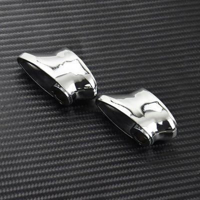 Chrome Front Short Turn Signal Brackets Fit For Harley Street Glide Sportster - Moto Life Products