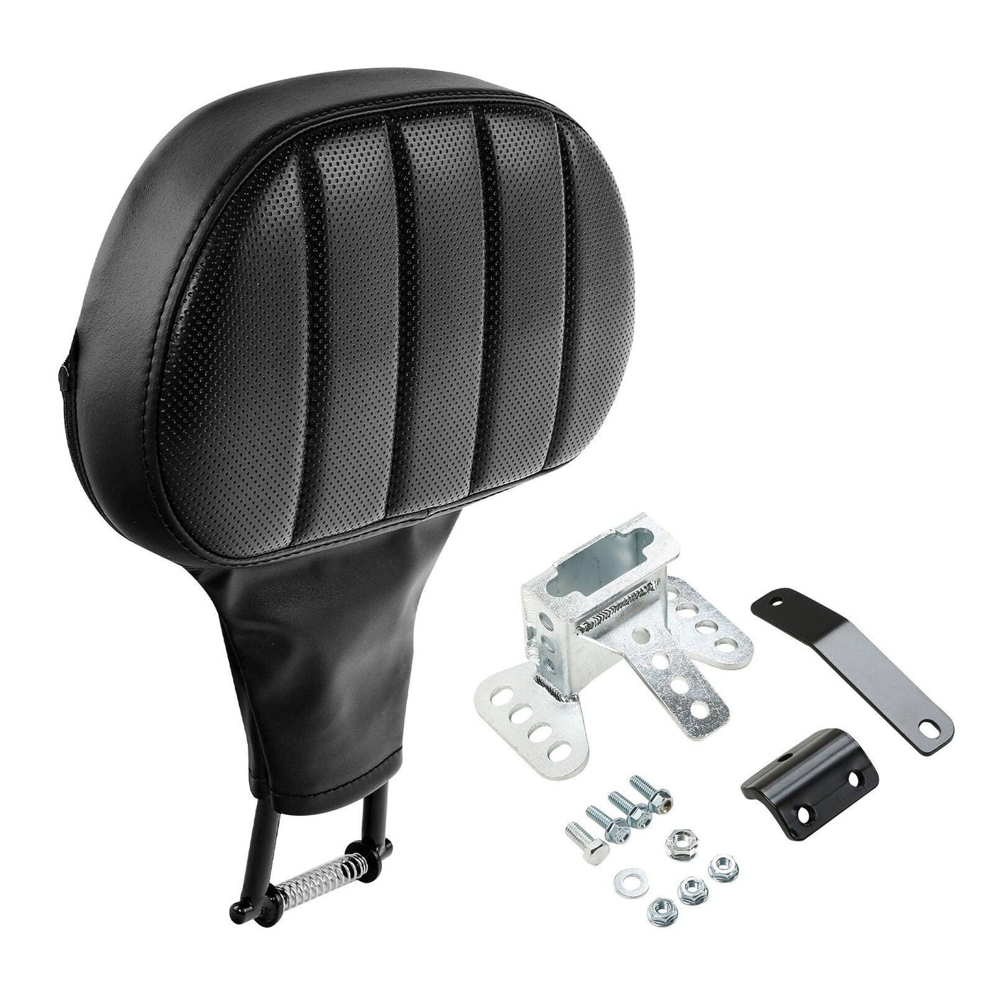 Quick Release Plug-in Driver Backrest Pad Fits For Harley Touring Glide 2009-22 - Moto Life Products