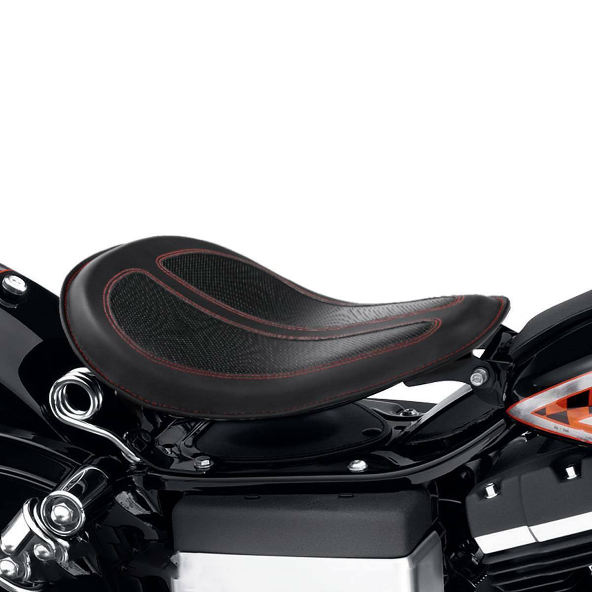Solo Driver Seat Fit For Harley Sportster Iron XL 883 1200 48 72 Bobber Chopper - Moto Life Products
