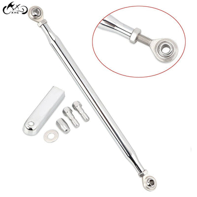 Chrome Round Shifter Shift Linkage Fit For Harley Touring Road Tour Street Glide - Moto Life Products