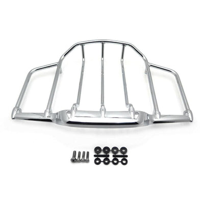 Chrome Luggage Rack Trail For Harley Air Wing Tour Pak Trunk Pack 1993-2013 - Moto Life Products
