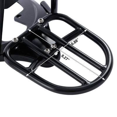 Sissy Bar Backrest Luggage Rack Baseplate Fit For Harley Night Rod 2007-2011 - Moto Life Products