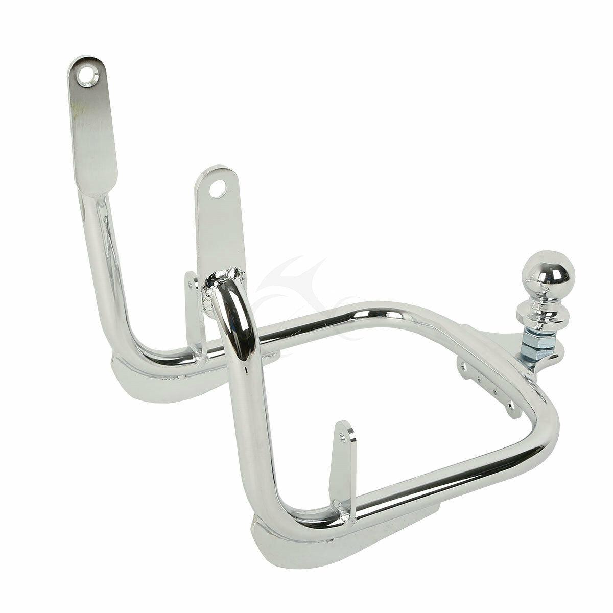 Chrome Trailer Hitch Tow Fit For Harley Touring Electra Street Glide 2009-2013 - Moto Life Products