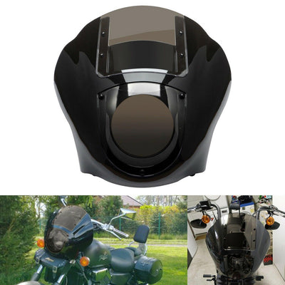 Black Headlight Fairing Windshield Fit for Harley Sportster XL883 1200 1988-19 - Moto Life Products