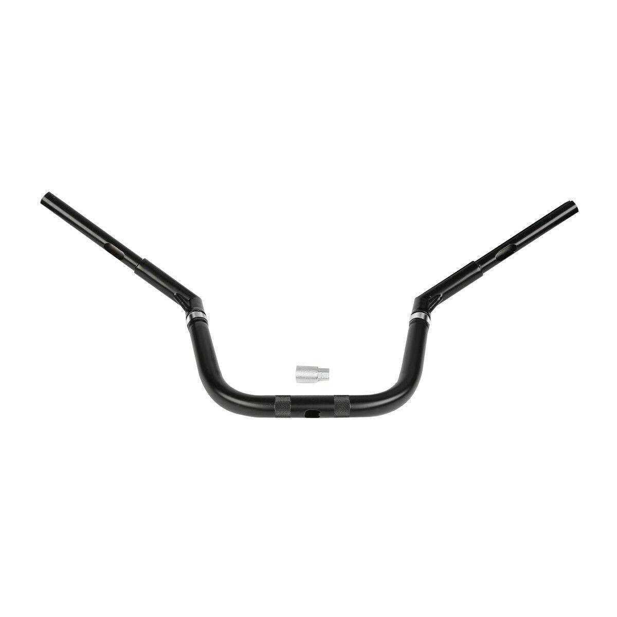 Adjustable 10"Rise 1.25" Handlebar Bar Fit For Harley Softail Deuce Slim Fat Boy - Moto Life Products