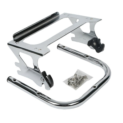 Detachable 2-Up Mount Rack Fit For Harley Tour Pak Street Glide Road King 97-08 - Moto Life Products