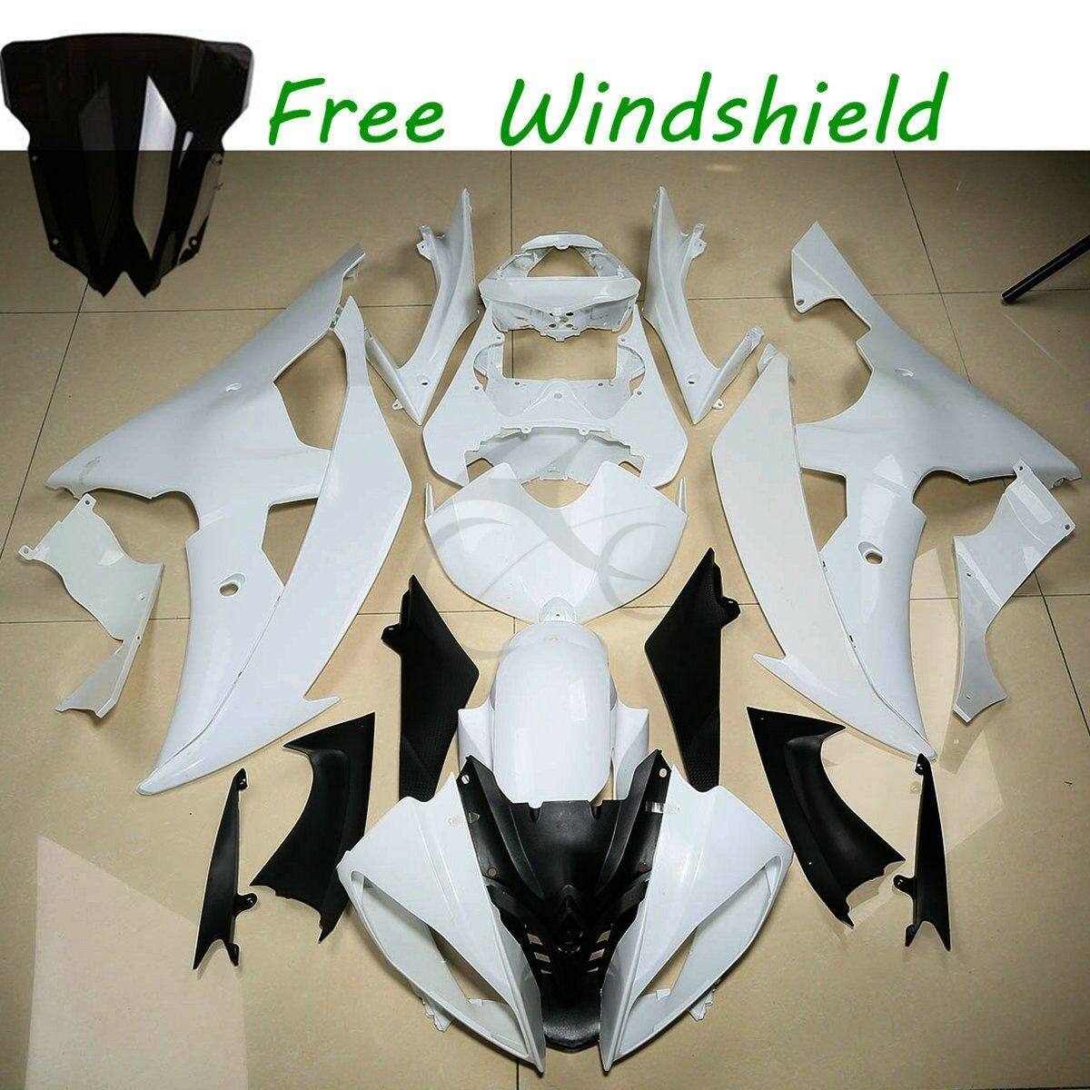 Unpainted Fairing Body Work Fit For Yamaha YZF R6 98-02 2005 06-07 08-16 2006 15 - Moto Life Products