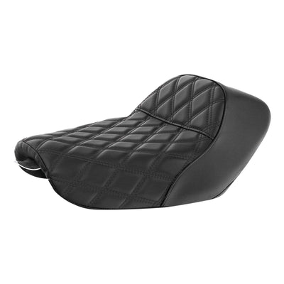 Black Driver Solo Seat Fit For Harley Sportster Iron 883 1200 48 72 2010-2022 US - Moto Life Products