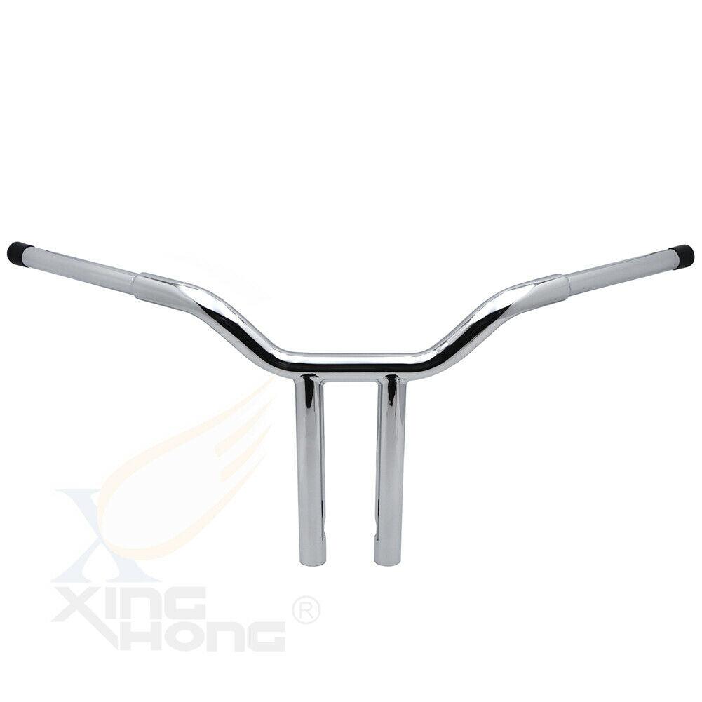 14" Fatty Drag MX T-Bars T Bar Chrome For Harley Dyna XL Softail Club Style Bar - Moto Life Products