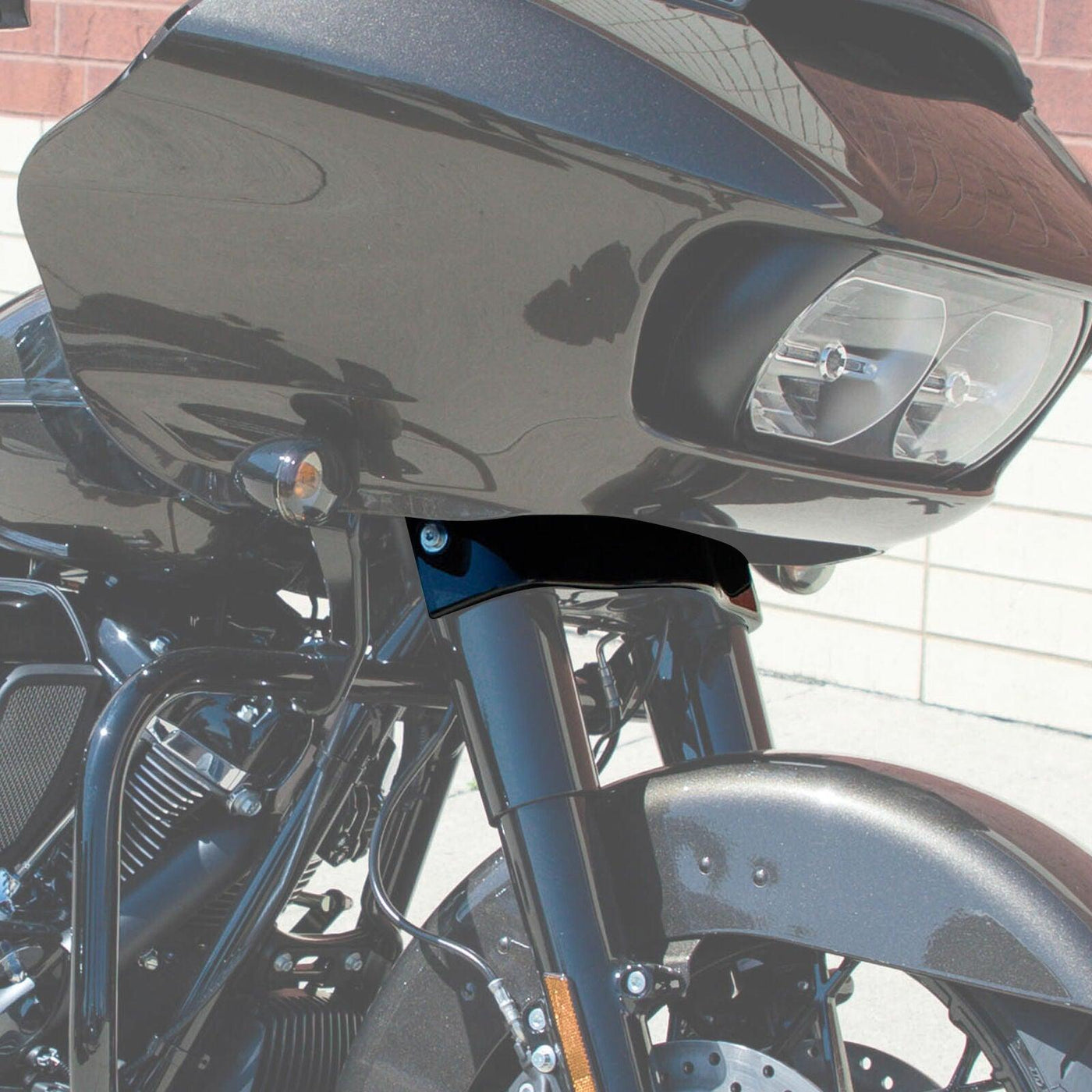 Black Outer Fairing Skirt Fit For Harley Road Glide 2015-2022 2016 2017 2018 19 - Moto Life Products