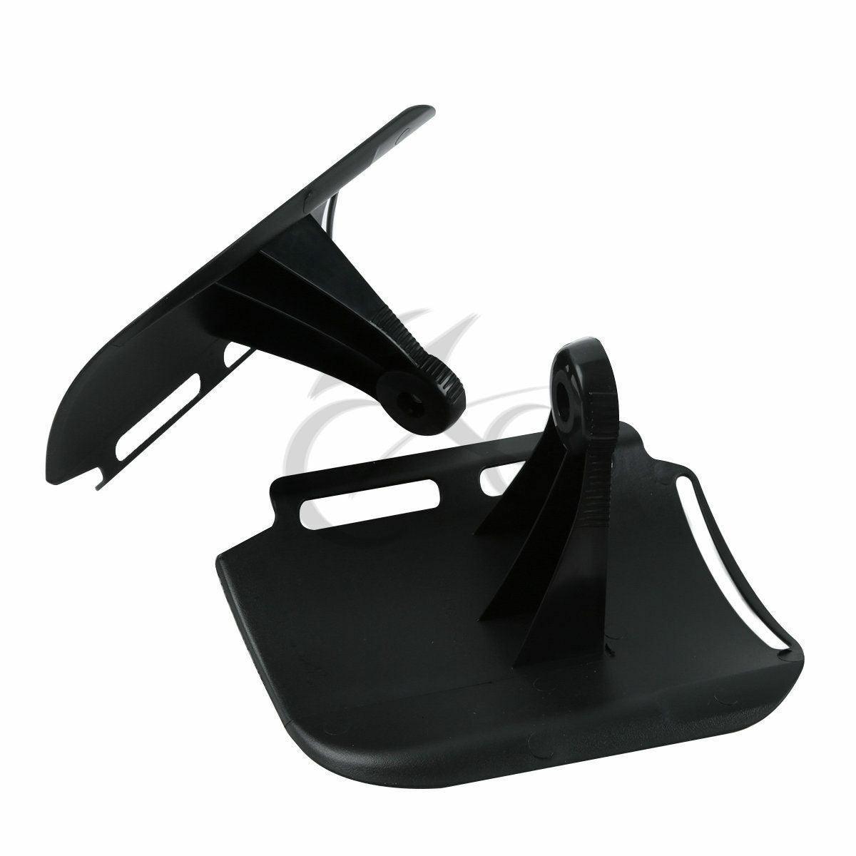 Glossy Black Lower Vented Leg Fairing Fit For Harley Touring Electra Glide 83-13 - Moto Life Products