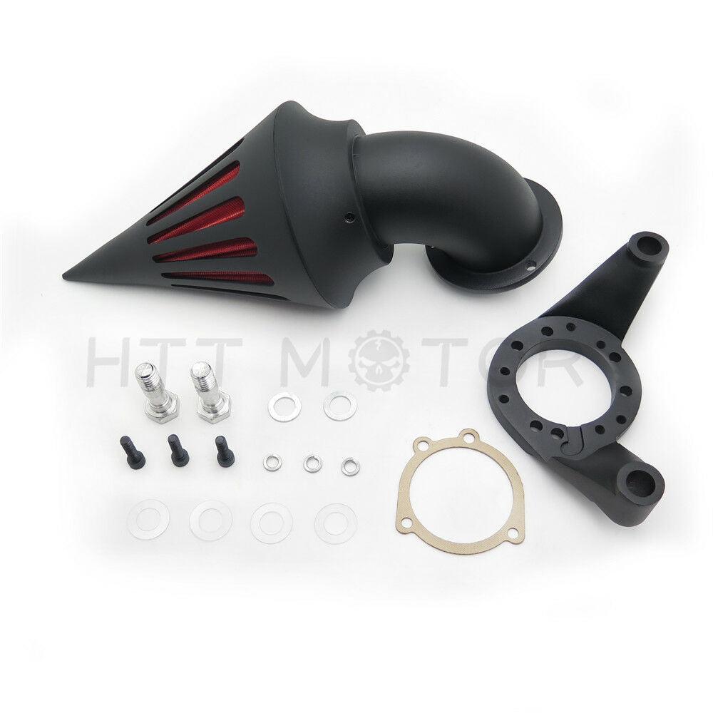 New Air Cleaner Intake Filter Kit For Harley Cv Carburetor Delphi V-Twin Black - Moto Life Products