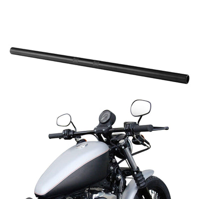 Black 1" Drag Bar Handlebar Fit For Harley Sportster XL 883 Dyna Softail FatBoy - Moto Life Products