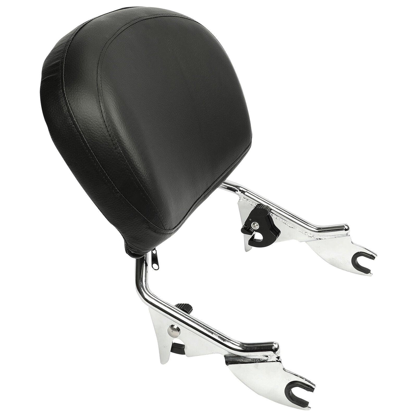 Detachable Chrome Sissy Bar w/ Backrest Pad For Harley Davidson 09-21 Road King - Moto Life Products