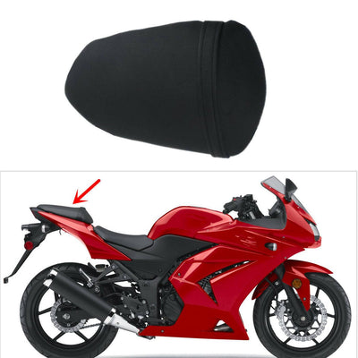 Rear Passenger Seat Fit For Kawasaki Ninja 250R EX250 08-12 11 Synthetic Leather - Moto Life Products