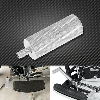 All Aluminum Silver Knurled Shifter Shift Peg Fit For Breakout Dyna Touring XL - Moto Life Products