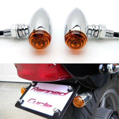 2X Motorcycle Turn Signals Lights Blinker For Harley Davidson Dyna Street Glide - Moto Life Products