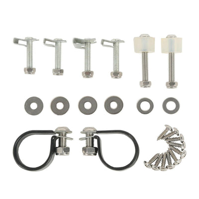Lower Vented Leg Fairing Mount Kit Bolts Clips Fit For Harley Street Road Glide - Moto Life Products