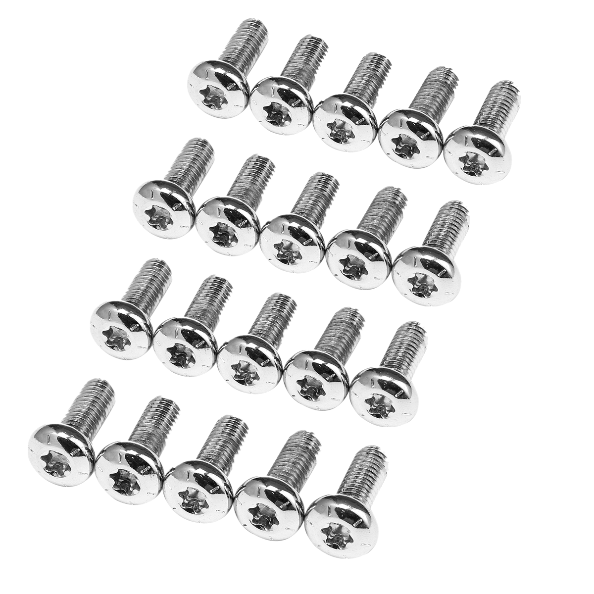 20 xRear Disk Brake Rotor Bolts Fit For Harley Softail Touring Dyna Sportster XL - Moto Life Products