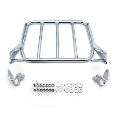Sport Luggage Rack Chrome For 18-20 Harley Holdfast Sissy Bar Fat Boy Breakout - Moto Life Products