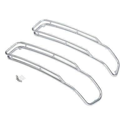 Saddlebags Lid Top Rail Guards Fit For Harley Touring Road King 14-21 Chrome - Moto Life Products