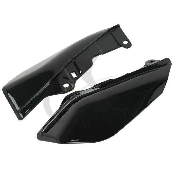 Black ABS Mid-Frame Air Deflector Fit For Harley Electra Street Road Glide 09-16 - Moto Life Products
