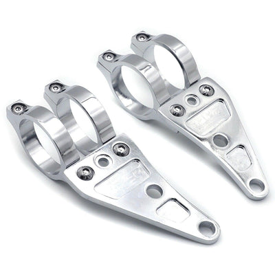 39mm Turn Signal Clamps Headlight Mount Bracket Fork Ear For Harley Cafe Racer - Moto Life Products
