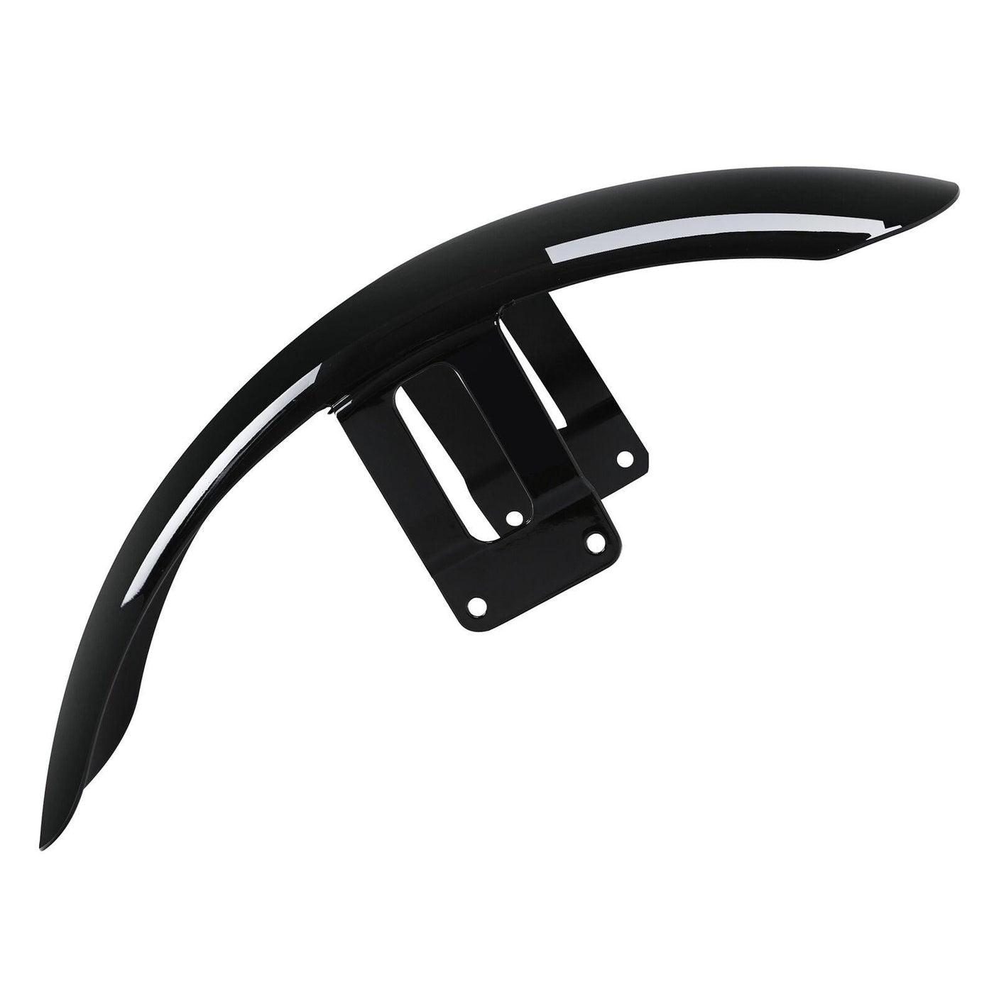 ABS Gloss Black Front Fender Mudguard Splash Cover For Harley Sportster XL883 - Moto Life Products