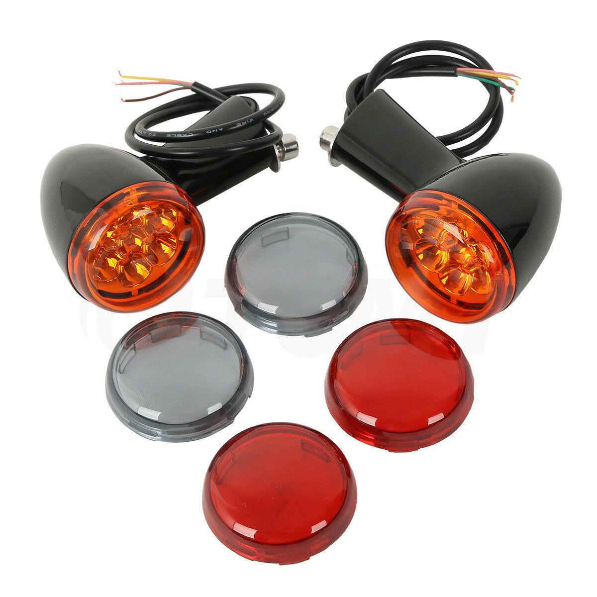 Rear LED Turn Signal Indicator Fit For Harley XL 883 XL 1200 Sportster 1992-UP - Moto Life Products