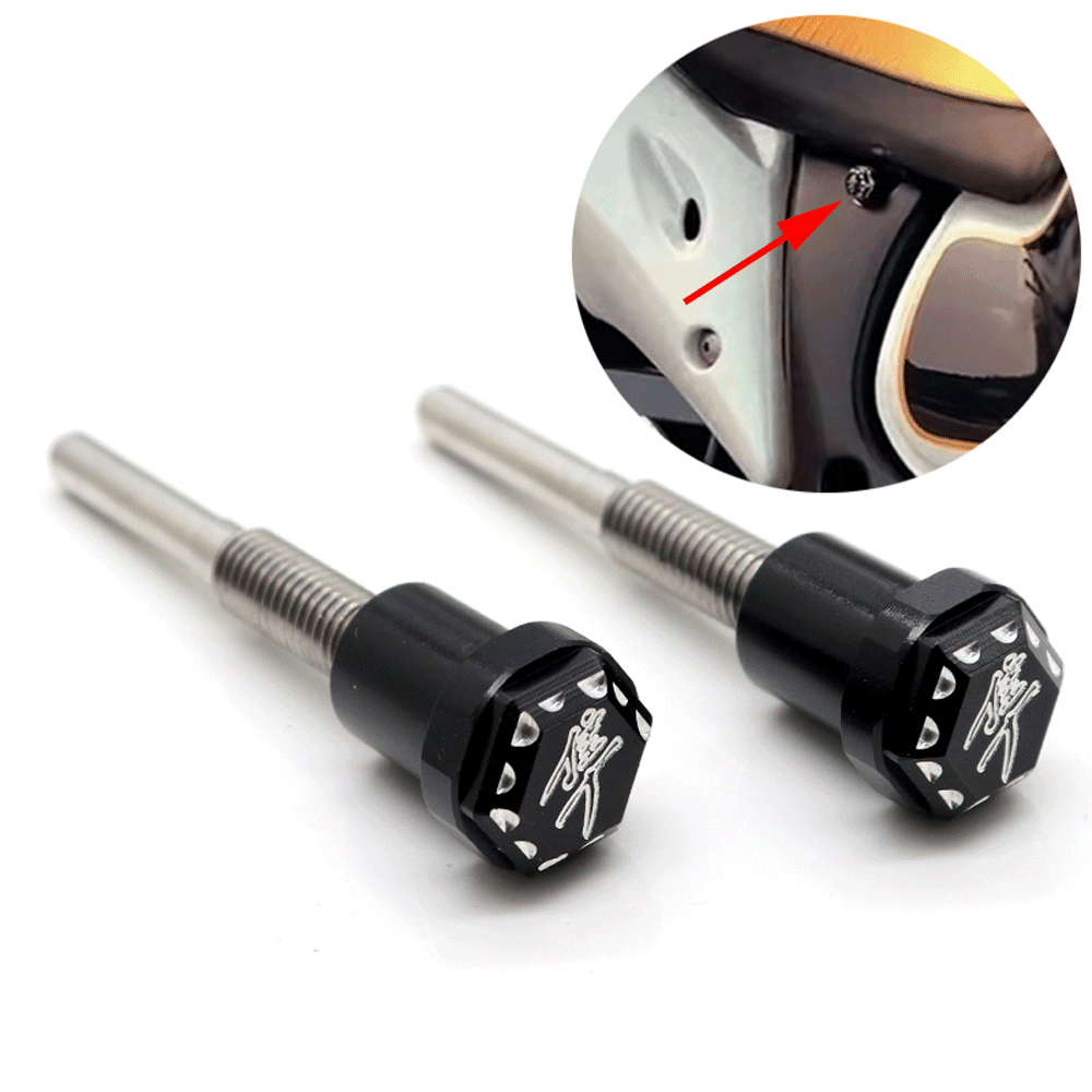 3D Hex Front Seat Thumb Screws Bolts For Suzuki Hayabusa GSX1300R 1999-2022 2021 - Moto Life Products