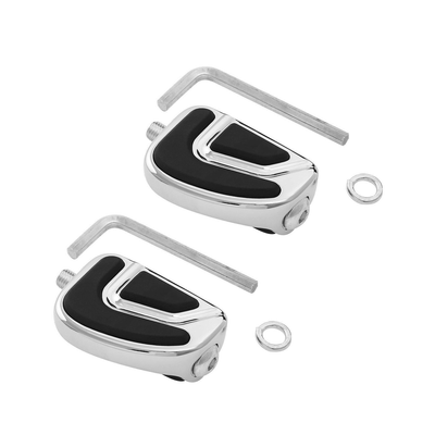 Pair Chrome Airflow Shifter Pegs Fit For Harley Street Glide FLHX 2006-2022 18 - Moto Life Products