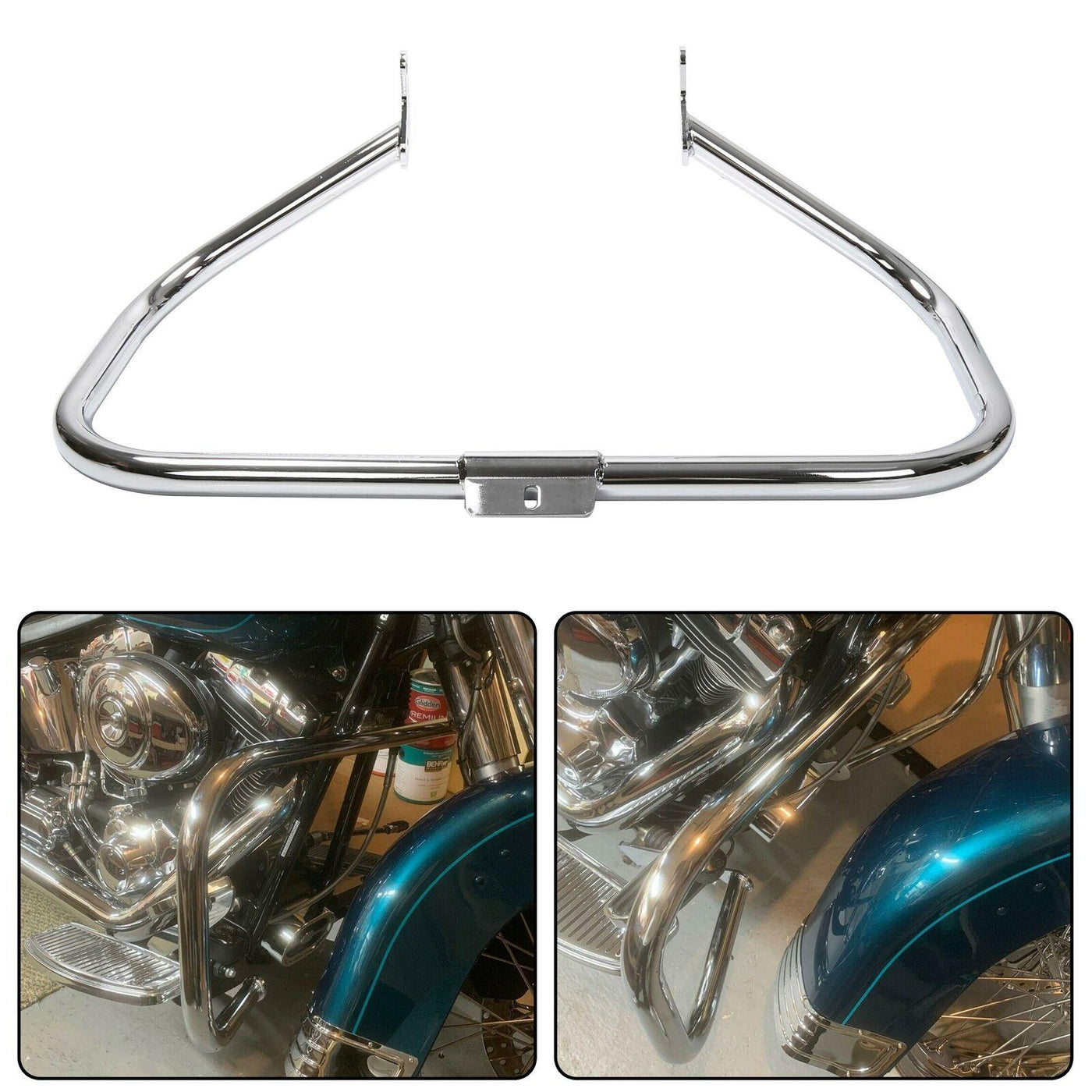 1 1/4" Engine Guard Highway Crash Bar For Harley 00-17 Softail Fatboy Heritage - Moto Life Products