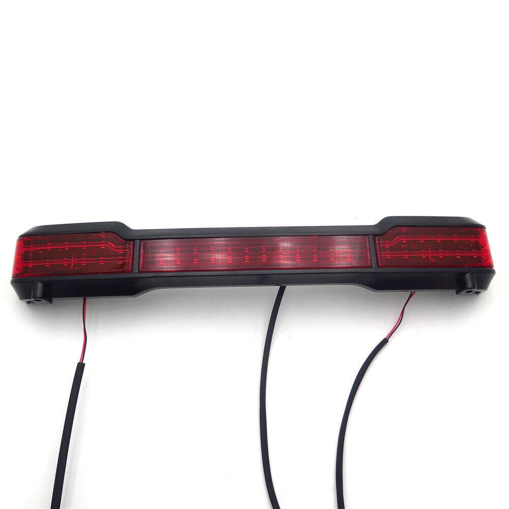 Red LED Tail Turn Light Trunk For Harley Touring Classic King Tour Pack 97-08 - Moto Life Products