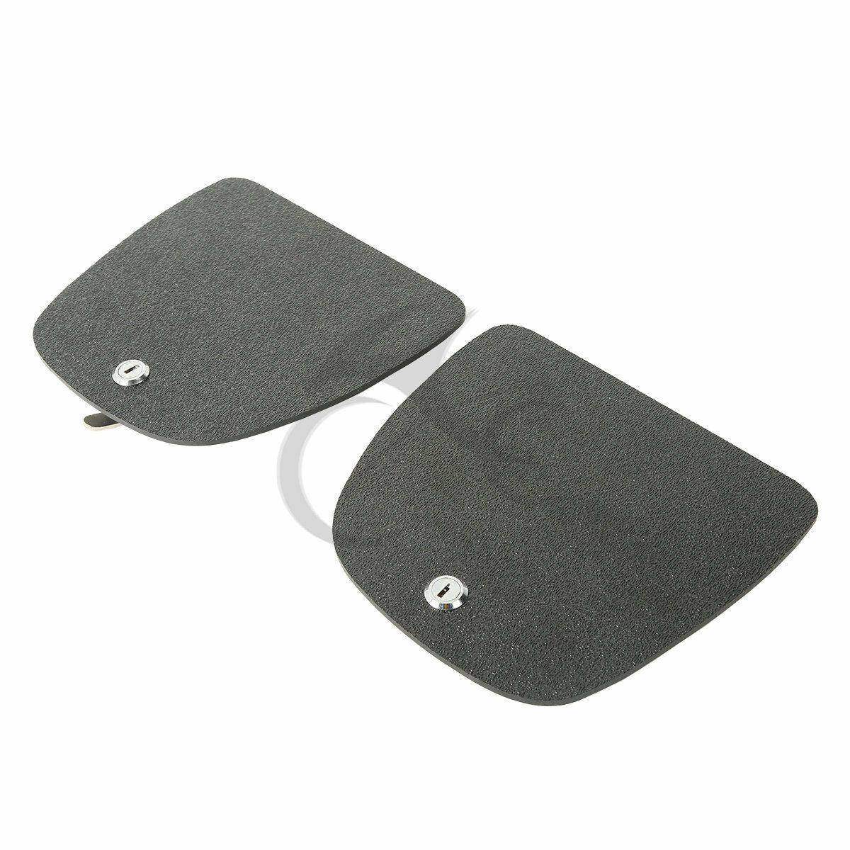 Black Lower Fairing Locking Glovebox Doors Fit For Harley Touring models 05-2013 - Moto Life Products