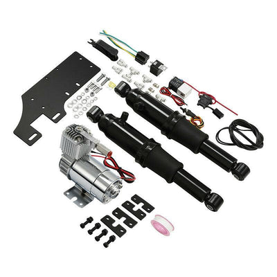 Rear Air Ride Suspension Set Fit For Harley Touring Road King Street Glide 94-21 - Moto Life Products