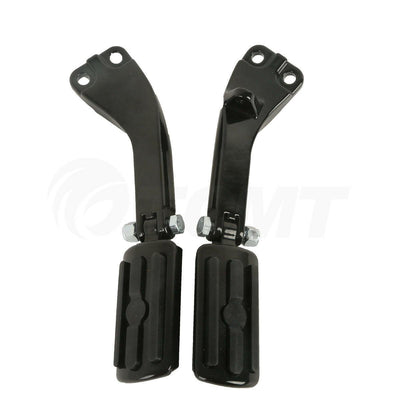 Rear Passenger Foot Pegs Support Mount Bracket Fit For Harley Dyna Low Rider US - Moto Life Products