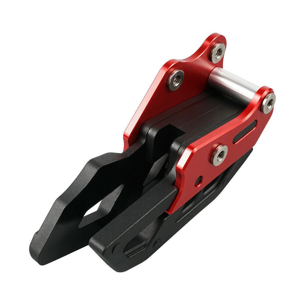 Rear Chain Guide Protector Guard For Honda XR650L 1993-2022 Black + Red - Moto Life Products