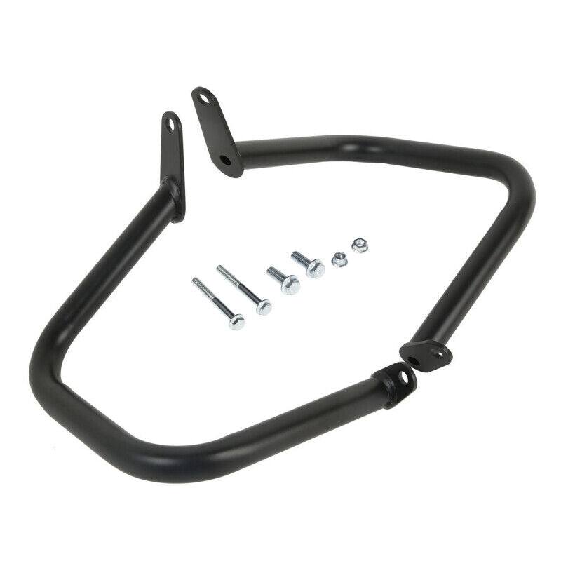 Black Engine Guard Highway Crash Bars Fit For Yamaha V Star 400 650 1998-2012 11 - Moto Life Products