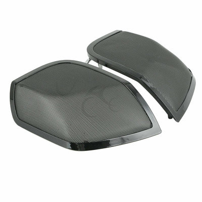 5"x7" Saddlebags Lid Speaker Grills Fit For Harley Touring Electra Glide 14-2022 - Moto Life Products