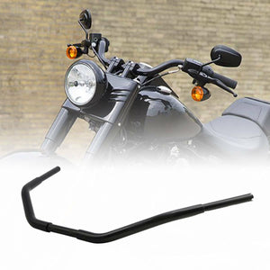 3.5" Rise Fat HandleBar Fit For Harley Sportster XL Softail Dyna Fat Bob - Moto Life Products
