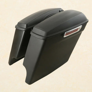 5" Stretched Extended Hard Saddlebags Fit For Harley Davidson Touring 14-21 US - Moto Life Products