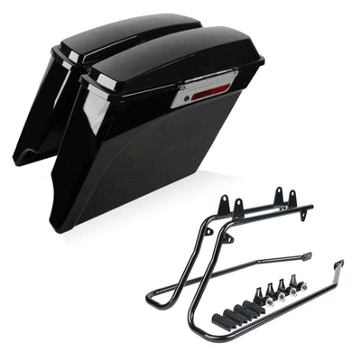 Saddlebags Saddle Bags & Conversion Brackets Fit For Harley Softail 1984-2017 85 - Moto Life Products