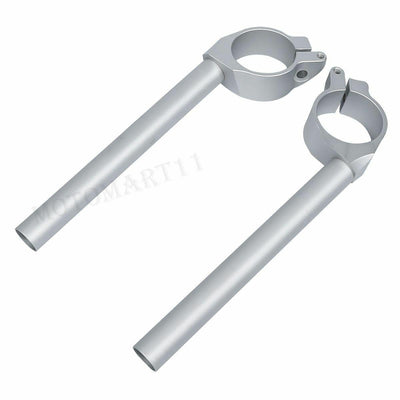 Fit For YAMAHA YZF R6 YZFR6 2006-2016 Silver Clip on Clipons Handle Bars - Moto Life Products
