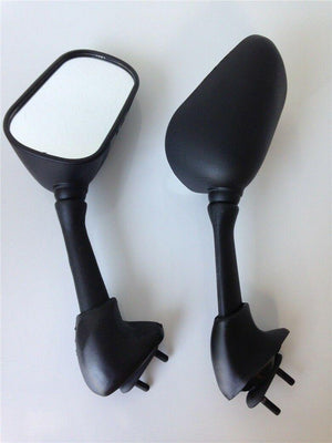 Black Mirrors Fit For 2003-2005 Yamaha Yzfr6 YZF-R6 /2006-2009 Yzfr6S YZF-R6S - Moto Life Products